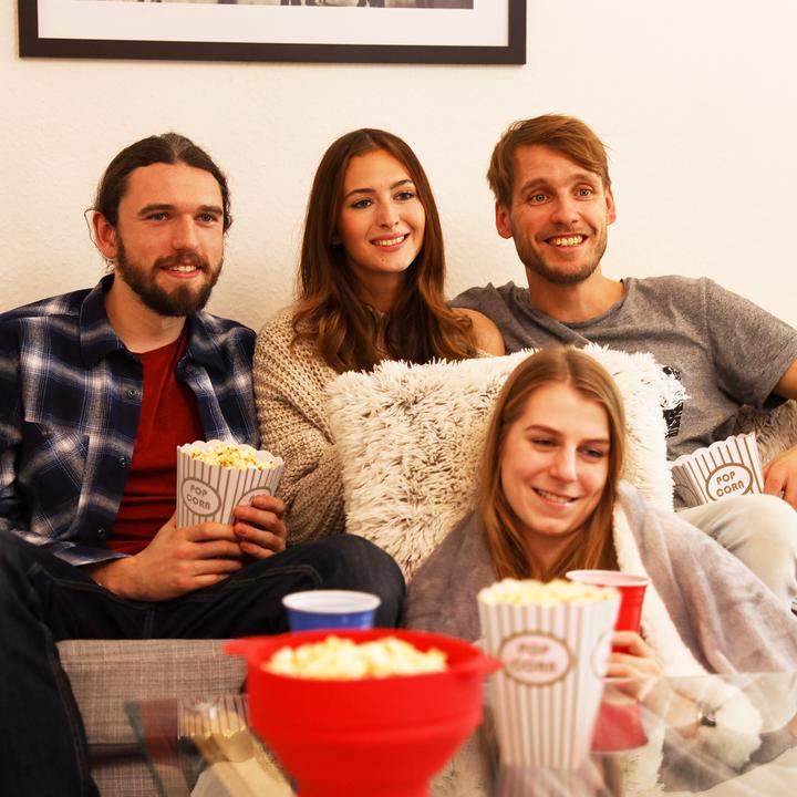 Image du produit Relaxdays 48x sachets de pop-corn (48 x)