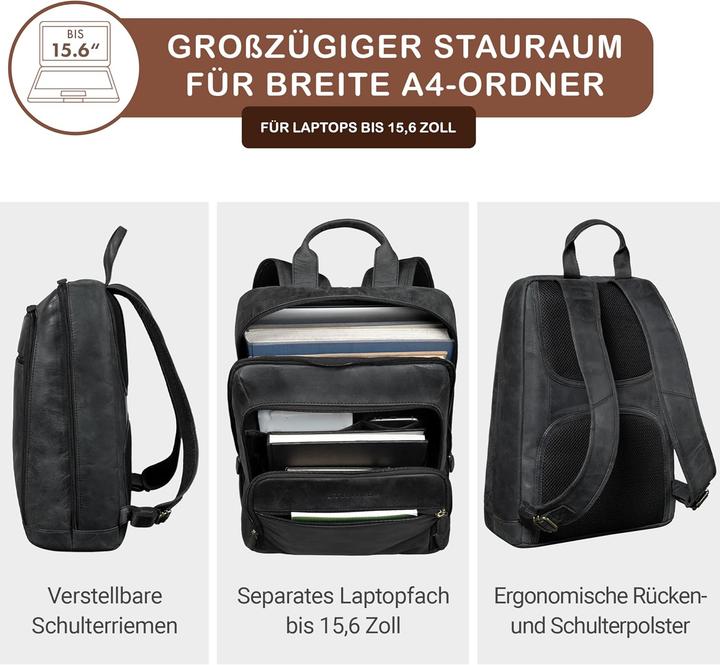 Produktbild Stilord Watson Laptoprucksack