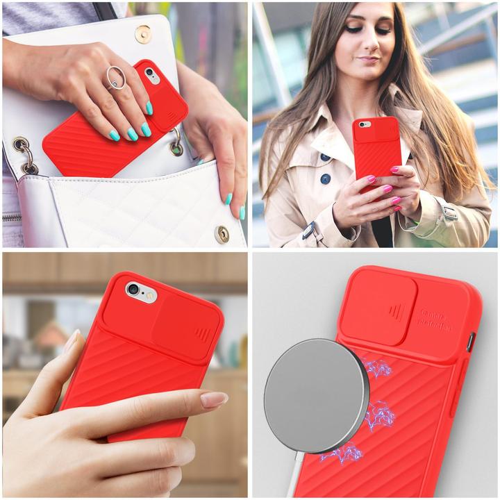 Produktbild Cadorabo TPU Cover mit Kamera Schutz (Apple iPhone 6 Plus)