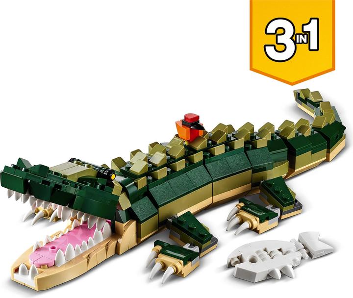 Actual product image LEGO Creator 31121 Crocodile (31121, LEGO Creator 3-in-1)