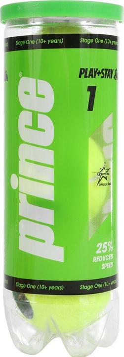 Prince Tennis balls Play & Stay Stage 1, green, 3 pcs.