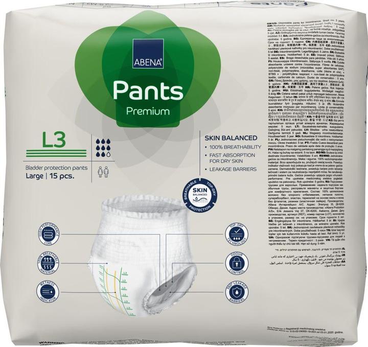 Actual product image Abena Premium L3 green (15 x, Large)