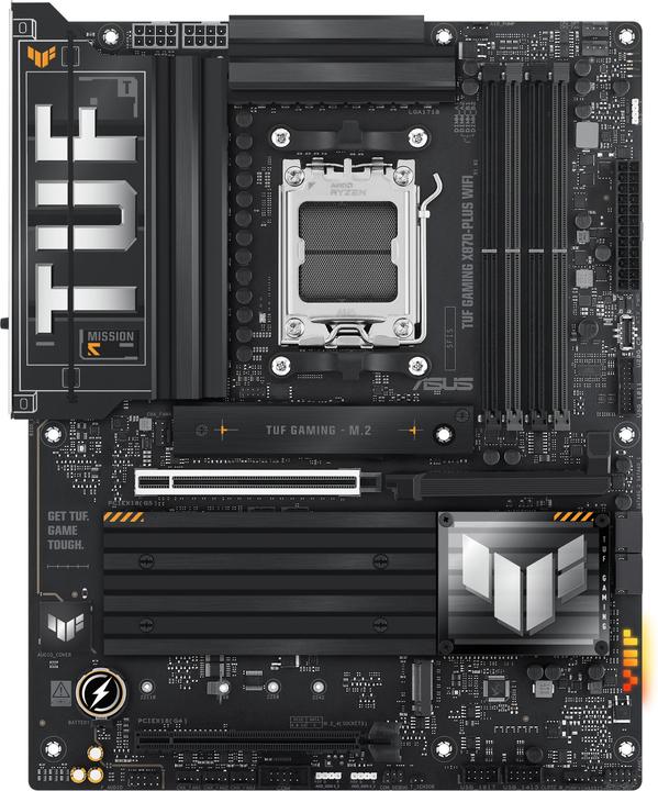 Actual product image ASUS TUF GAMING X870-PLUS WIFI (AM5, AMD X870, ATX)