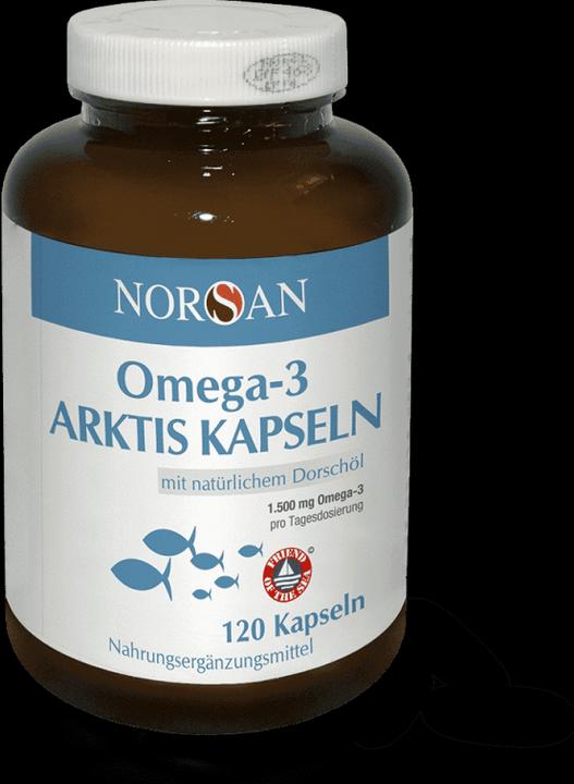 Actual product image Norsan Omega-3 Arctic (120 Piece, Capsules)
