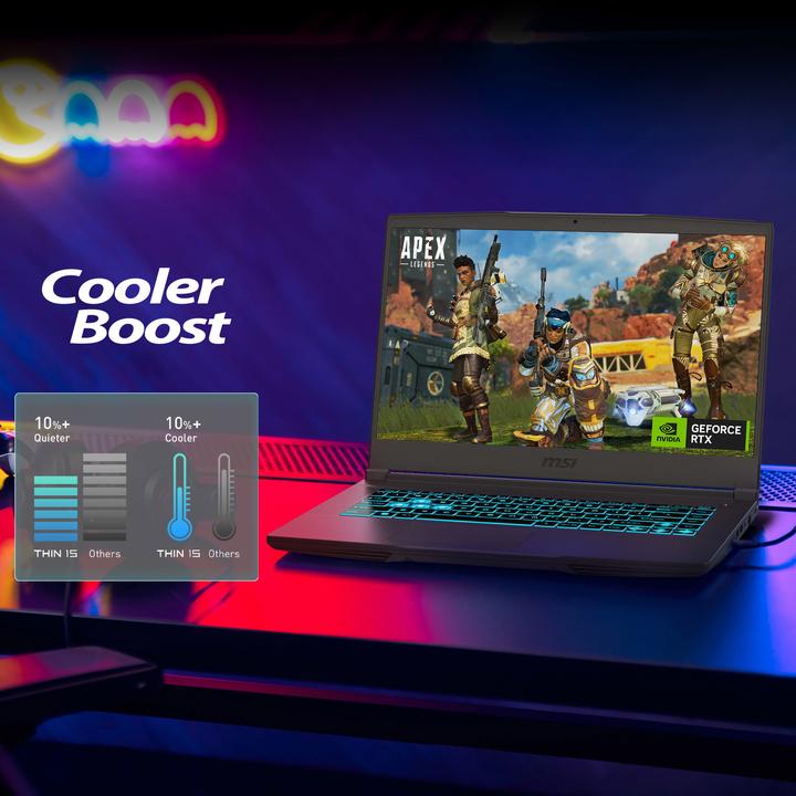 Produktbild MSI Thin A15 (15.60", AMD Ryzen 5 7535HS, 16 GB, 512 GB, CH)
