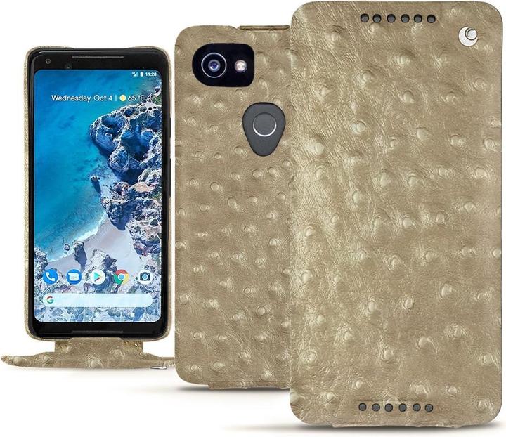 Actual product image Noreve Leather cover vertical (Google Pixel 2 XL)