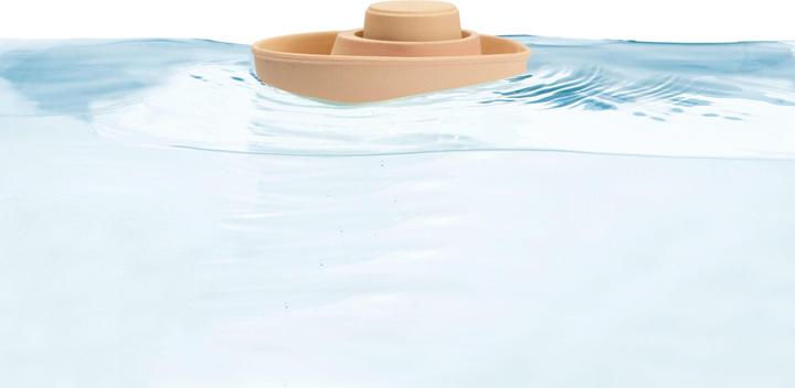 Actual product image Plantoys Convertible boat pastel orange rubber