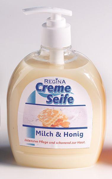 Produktbild Magni Creme-Seife Regina 500ml Honig-Milch (500 ml)