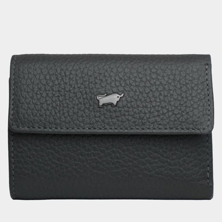 Actual product image Braun Büffel Theo leather key case 10 cm