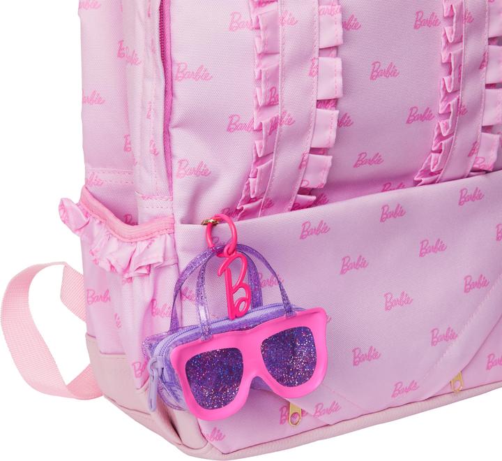 Produktbild Barbie Fashion Kleidung und Deluxe-Tasche mit Zubehör im Thekendisplay