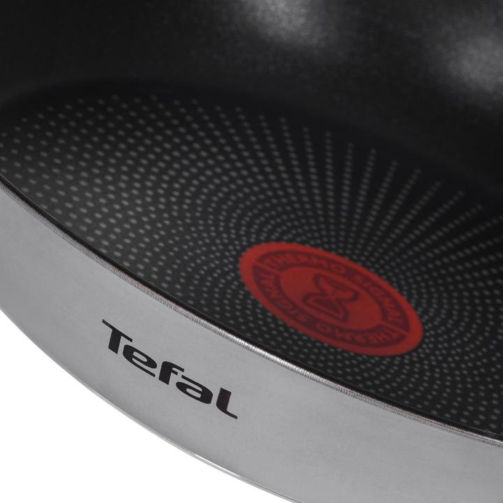 Actual product image Tefal Zestaw 2 patelni Duetto+ G732S255 24/28 cm (28 cm, Frying pan, Stainless steel)