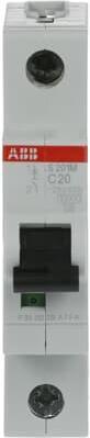 Actual product image ABB S201M-C20 Circuit breaker 20A per M compact 1-pole