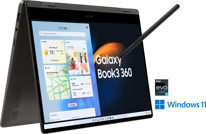 Immagine prodotto Samsung Galaxy Book3 360 (13.30", Intel Core i7-1360P, 16 GB, 1000 GB, DE)