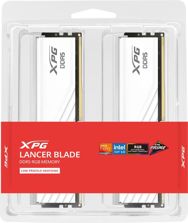 Actual product image Adata XPG Lancer Blade RGB (2 x 16GB, 6000 MHz, DDR5 RAM, U-DIMM)