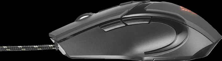 Actual product image Trust GXT 101 Mouse Ambidextrous USB Type-A 4800 DPI (Cable)