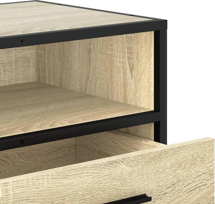 Produktbild VidaXL TV Schrank Lowboard Fernsehschrank Fernsehtisch TV Möbel Sonoma-Eiche (80 x 34.5 x 40 cm)