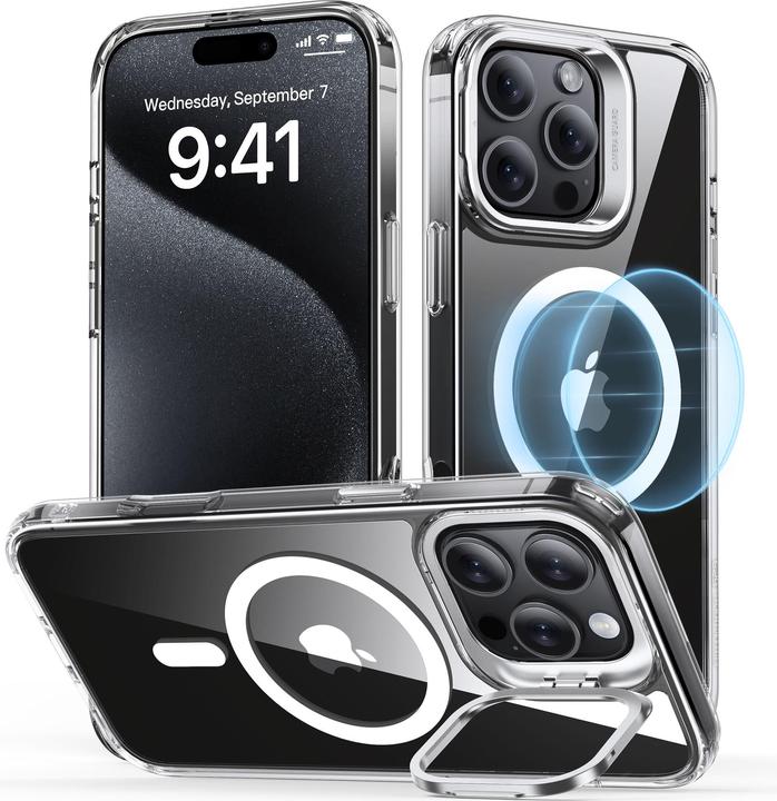 Image du produit ESR Classic Hybrid HaloLock Case mit Stash Stand (Apple iPhone 16 Pro Max)