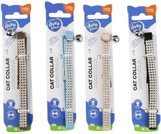 Produktbild Duvoplus Katzenhalsband Crystal, 20-30 cm, assortiert (Katze, Allgemein)