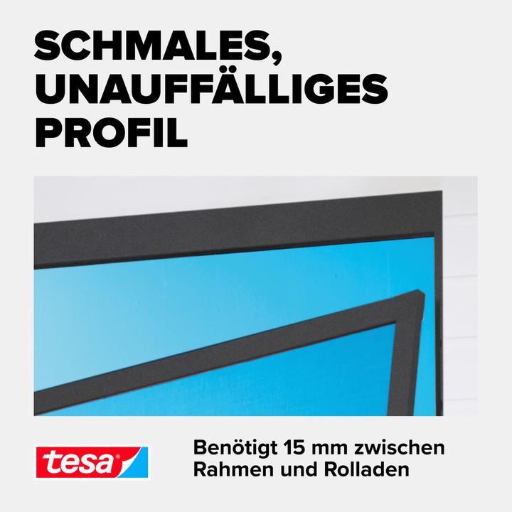 Produktbild tesa Insektenschutz Alu COMFORT für Türen, XL Insektengitter (120 x 240 cm)