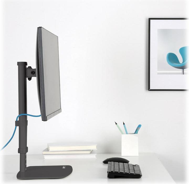 Productafbeelding Eaton Monitorstandaard voor één beeldscherm - In hoogte verstelbaar van 43,18 cm 17inch tot 68,58 cm (Tabel, 27")