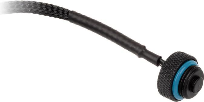 Produktbild XSPC 1/4 Zoll 10k Temperatursensor - Black Chrome