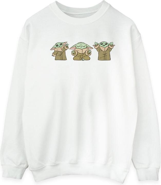 Star Wars The Mandalorian Grogu Poses Sweatshirt (S)