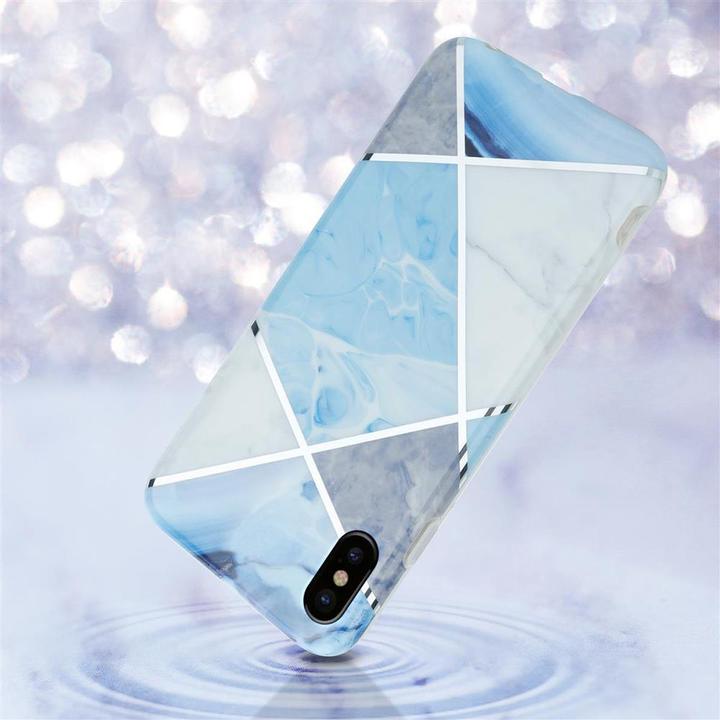 Image du produit Cadorabo Couverture IMD TPU Marbre coloré (Apple iPhone X)
