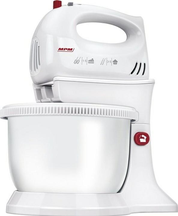 MPM Frullatore con ciotola rotante 750W MMR-16Z (750 W)