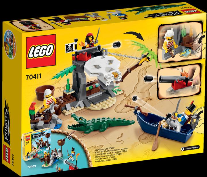 Produktbild LEGO Pirates Piraten-Schatzinsel (70411)