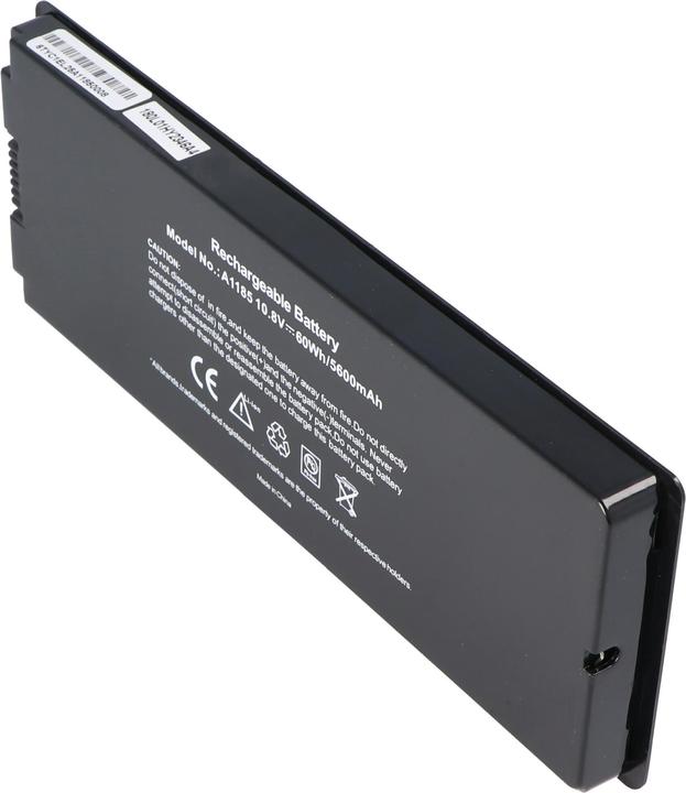 Actual product image AccuCell Akku passend für Apple Macbook 13 A1185, MA561 Schwarz (3 Cells, 5400 mAh)