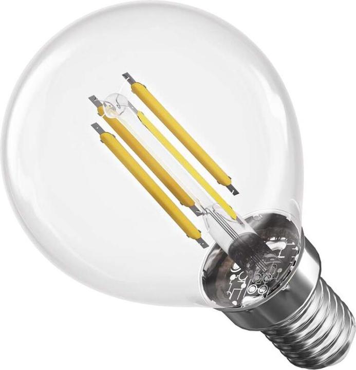 Produktbild Emos LED Lampe Filament Mini Globe / E14 / 5,9 W (60 W) / 806 lm / Warmweiss (E14, 5.90 W, 806 lm, 1 x, D)