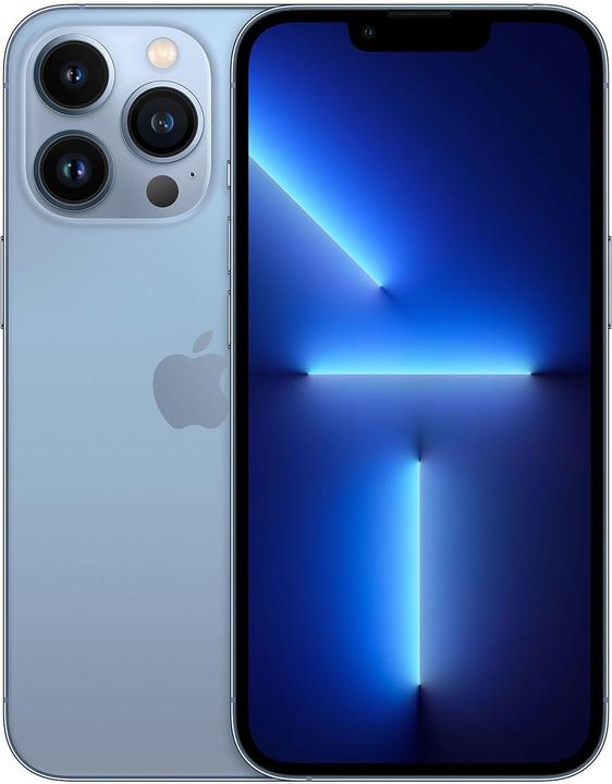 Produktbild Re!commerce iPhone 13 Pro (256 GB, Sierra Blue, Blau, 6.10", 12 Mpx, SIM + eSIM, B / Sehr gut)