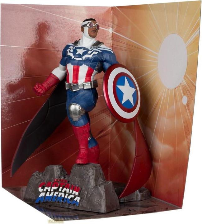 Produktbild McFarlane Marvel Collection PVC Statue 1/10 Captain America (All-New Captain America #1) 17 cm