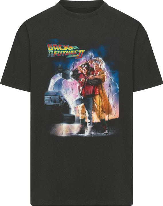 Actual product image Merchcode Back to the Future II Poster Oversize Tee - 199051 (XXL)