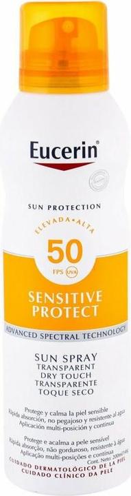 Actual product image Eucerin Sensitive Protect (Sun spray, SPF 50, 50 ml)