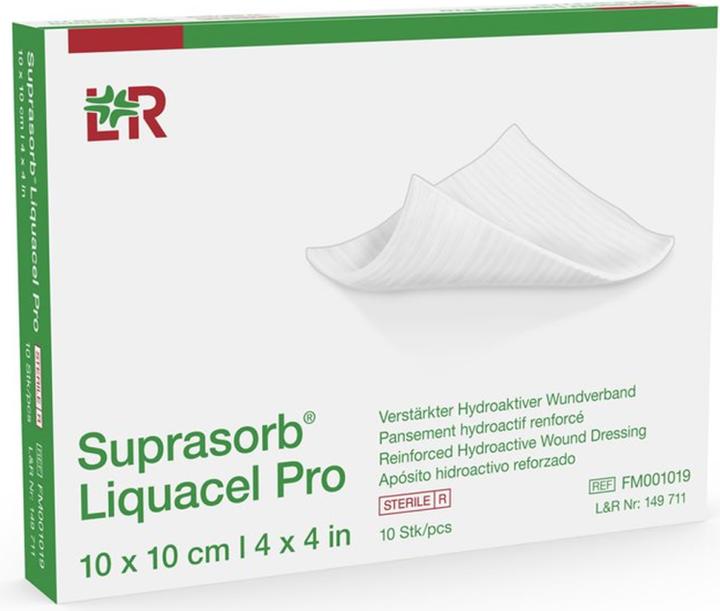 Lohmann & Rauscher SUPRASORB LIQU PRO 10X10CM (10 x)