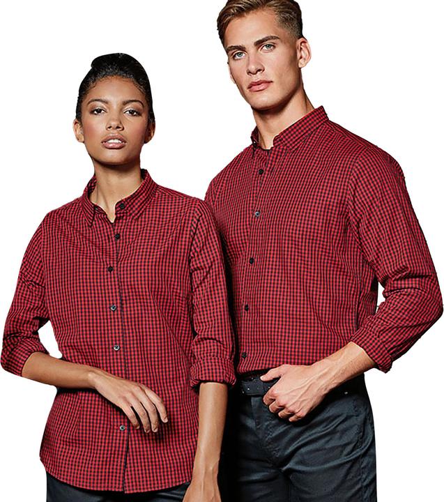 Immagine prodotto Premier Camicia a maniche lunghe a quadri Maxton (M)