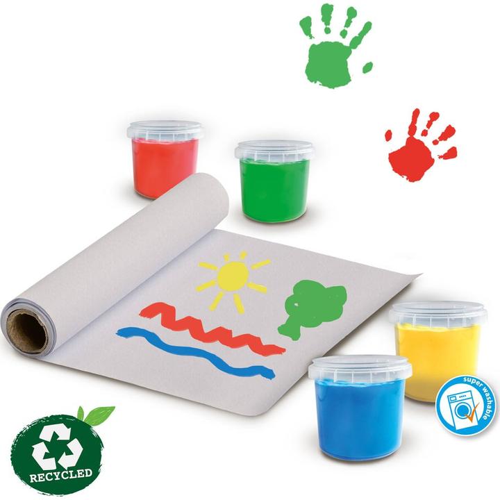 Produktbild Ses ECO Fingermalset mit Malschürze