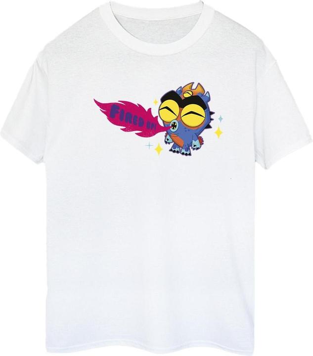 Disney Big Hero 6 Baymax Fred Fired Up TShirt (S)