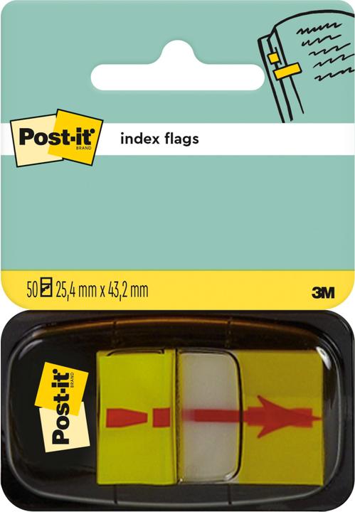 Immagine prodotto Post-it Indice Schede Simbolo (25 x 43 mm)