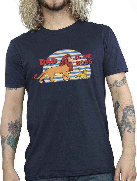 Immagine prodotto Disney The Lion King Dad Boss Maglietta Uomo (L)