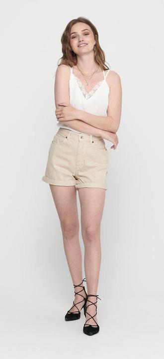 Actual product image Only ONLBay Life HW Fold up Jean Shorts (34)