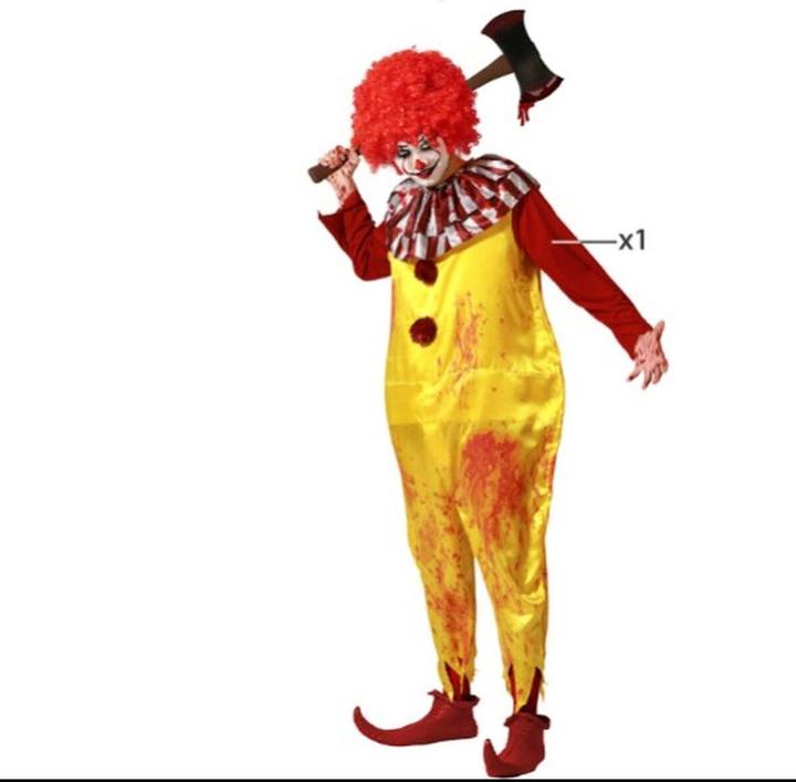 Actual product image Carnival Toys Halloween clown costume (XS)