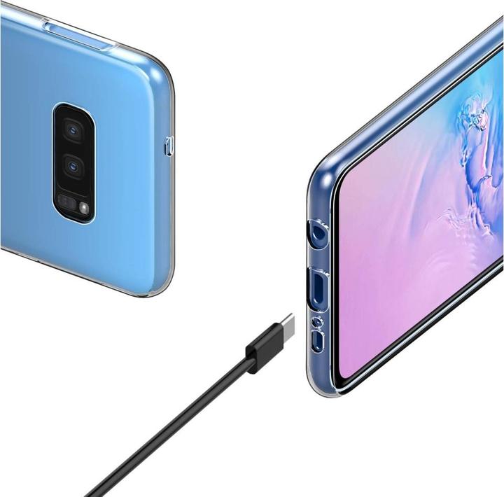Actual product image Screenguard Samsung Galaxy S10e Flexible TPU Clear Case (Samsung Galaxy S10e)