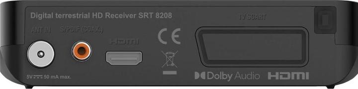 Actual product image Strong DVB-T2 HD, free-to-air reciever, with PVR function (64 GB, DVB-T2, DVB-T, CI+ slot)