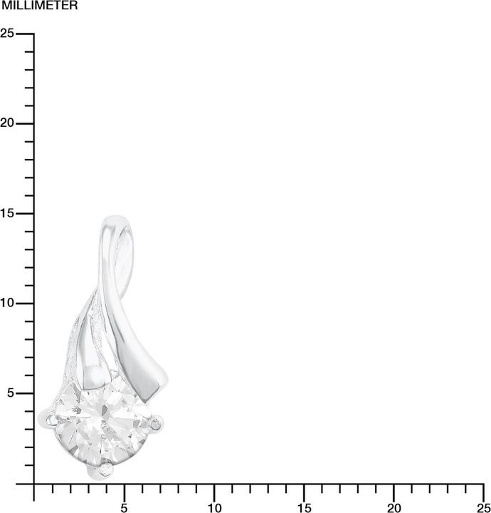 Produktbild Amor Damen-Ohrringe aus glänzendem 925er Sterling Silber (Silber)