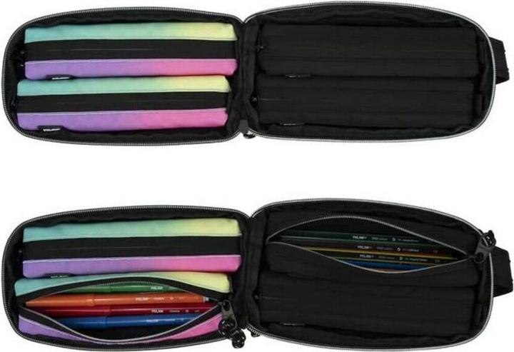 Produktbild Multi-Federmäppchen mit 4 Federmäppchen Sunset + Black