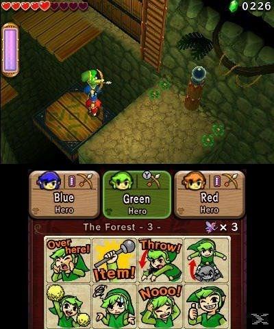 Actual product image Nintendo The Legend of Zelda: Tri Force Heroes (3DS, DE)