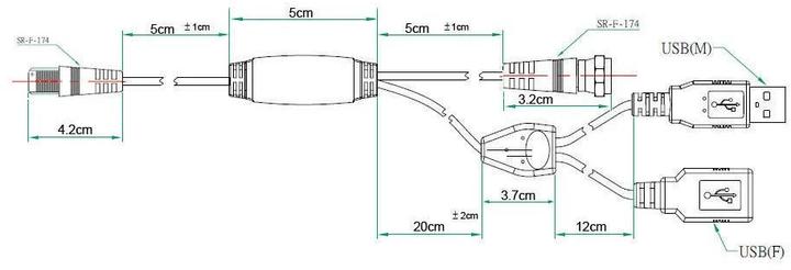 Actual product image Delock DAB+ amplification with F-connector (Antenna cable)