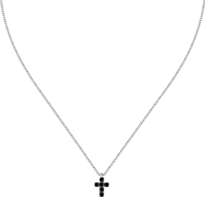 Morellato Stylish silver necklace Cross with zircons SATT13 (Silber 925)